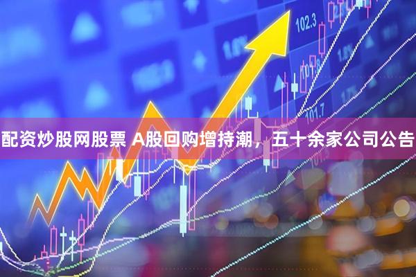 配资炒股网股票 A股回购增持潮，五十余家公司公告